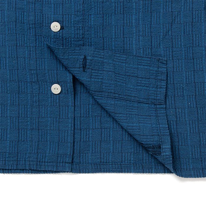 5706B Awa Shijira woven long sleeve shirt - B