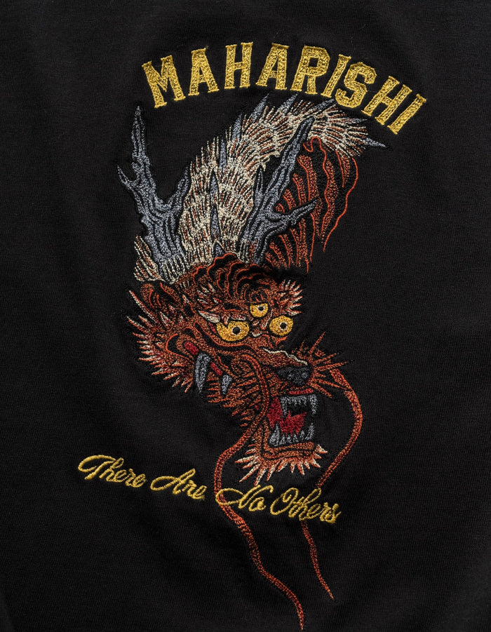 6100 TOUR TIGER DRAGON T-SHIRT - BLACK