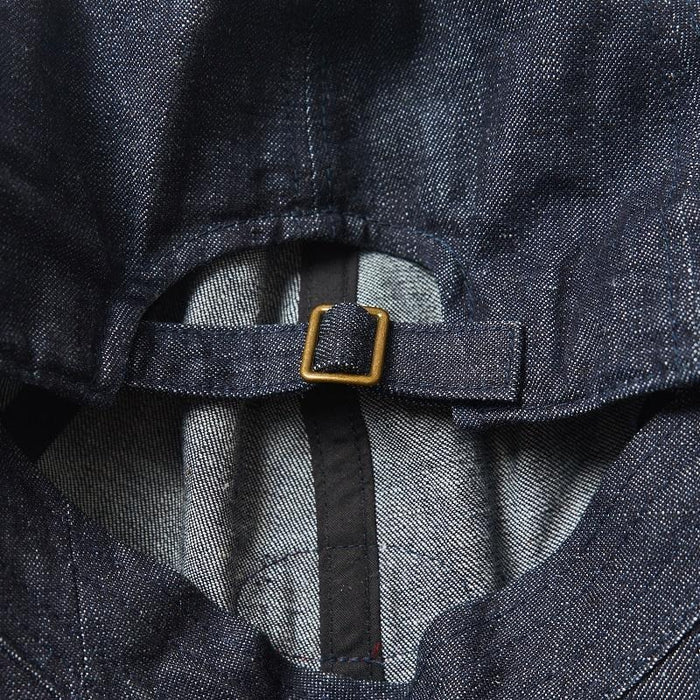 6770 FULL WAPPEN DENIM CAP - INDIGO