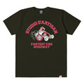 8149B USA Cotton Print T-shirt - BLACK