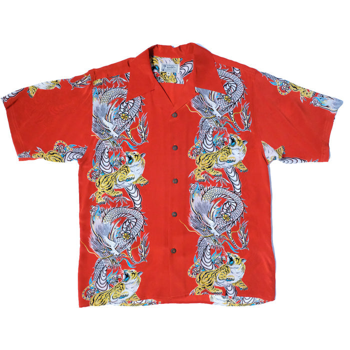 919-V2 DRAGON & TIGER - RED