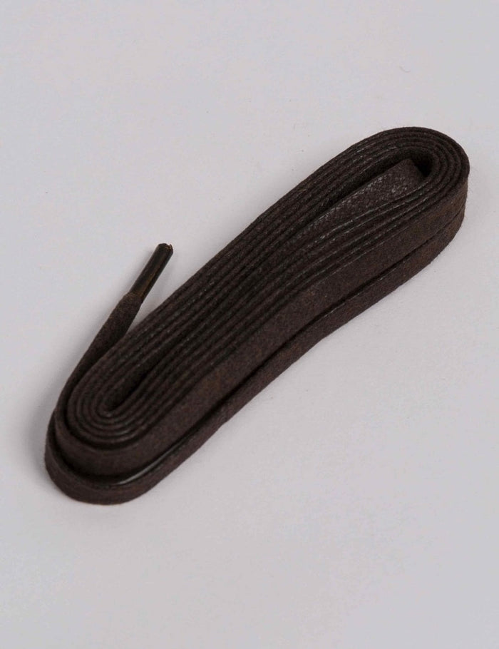 97138 48-INCH FLAT WAXED LACE - BROWN