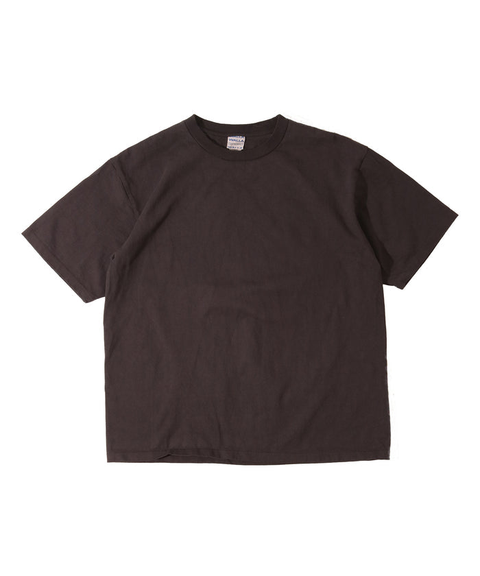 9oz TUBE TEE S/S - USED BLACK