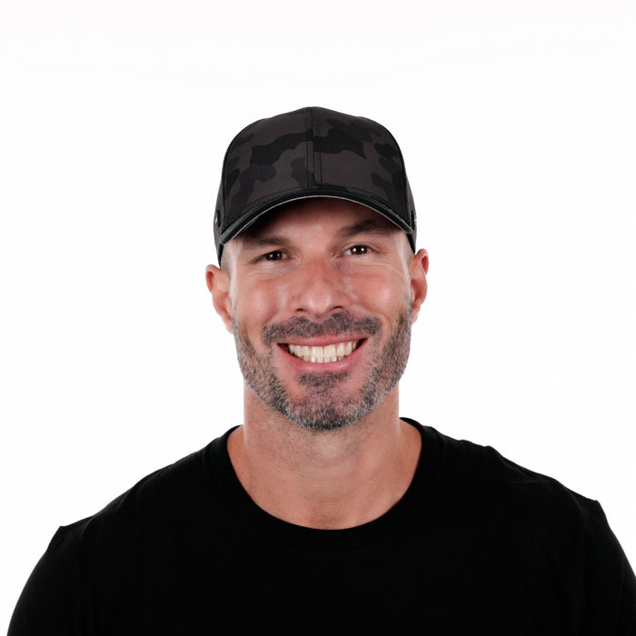 The model-image of the Melin Vintage Fit A-Game Hydro hat in Black Camo