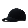 The angled view of the Melin Vintage Fit A-Game Hydro hat in black