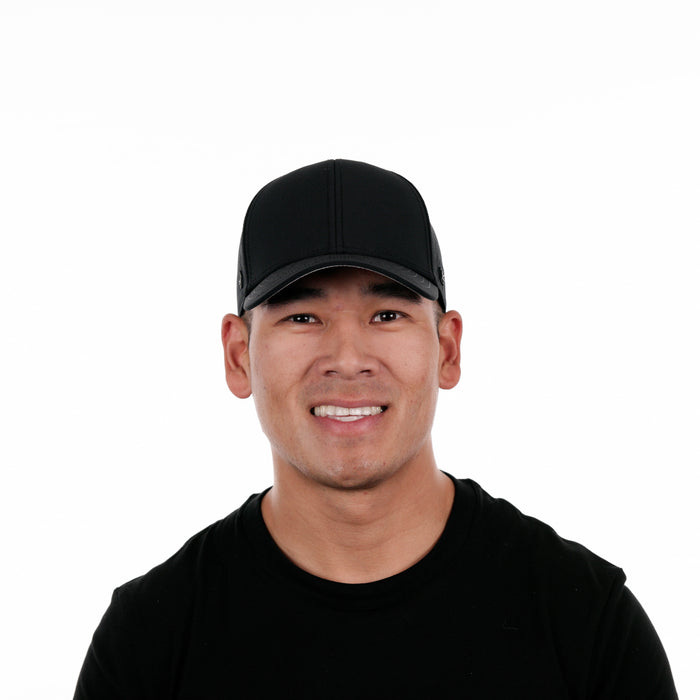 The model-image of the Melin Vintage Fit A-Game Hydro hat in black