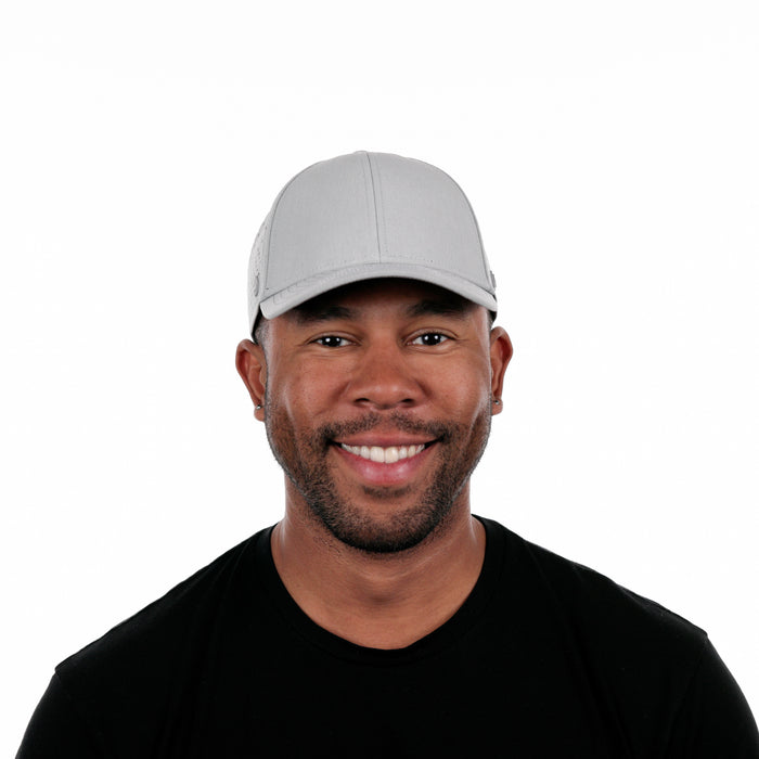 The model-image of the Melin Vintage Fit A-Game Hydro hat in Heather Grey
