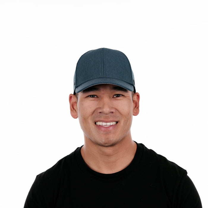 The model-image of the Melin Vintage Fit A-Game Hydro hat in Heather Ocean
