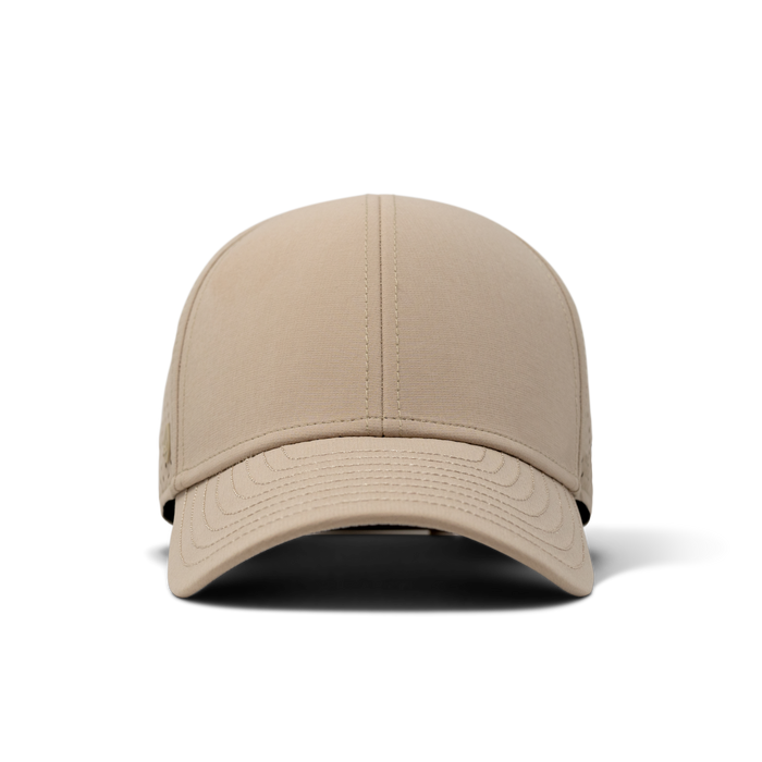 The front view of the melin A-Game Hydro  Vintage Fit in  Khaki
