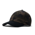 The angled view of the Melin Vintage Fit A-Game Hydro hat in camo