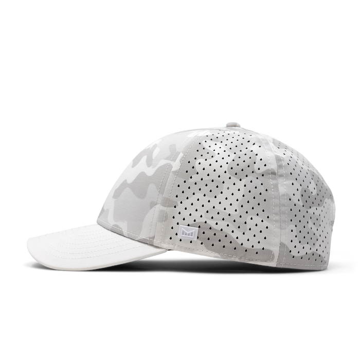 The side view of melin's A-Game Hydro - Snow Camo