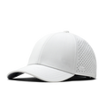 The front, angled view of the melin A-Game Hydro  Vintage Fit in  White