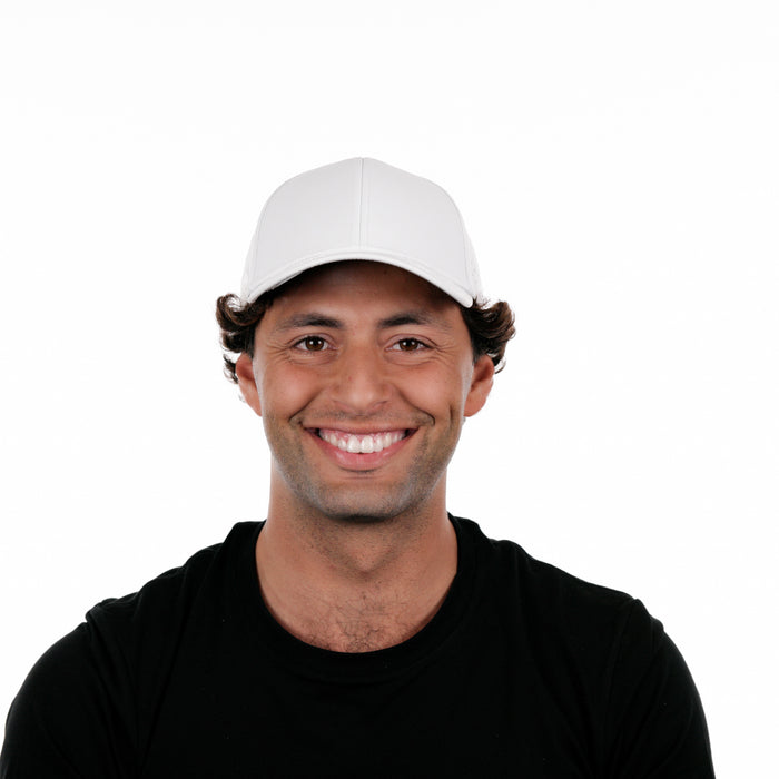 The model-image of the Melin Vintage Fit A-Game Hydro hat in White