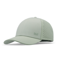 The angled view of the melin Vintage Fit A-Game Hydrolite hat in dusty mint