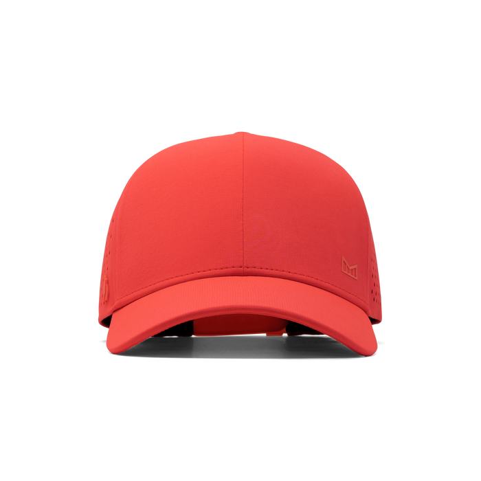 The front view of the melin A-Game Hydrolite  Vintage Fit in  Infrared