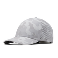 The front, angled view of the melin A-Game Hydrolite  Vintage Fit in  Snow Camo