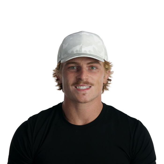 The model-image of melin's A-Game Hydrolite snapback hat in Snow Camo