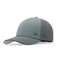 The front, angled view of the melin A-Game Hydrolite  Vintage Fit in  Stormy Blue