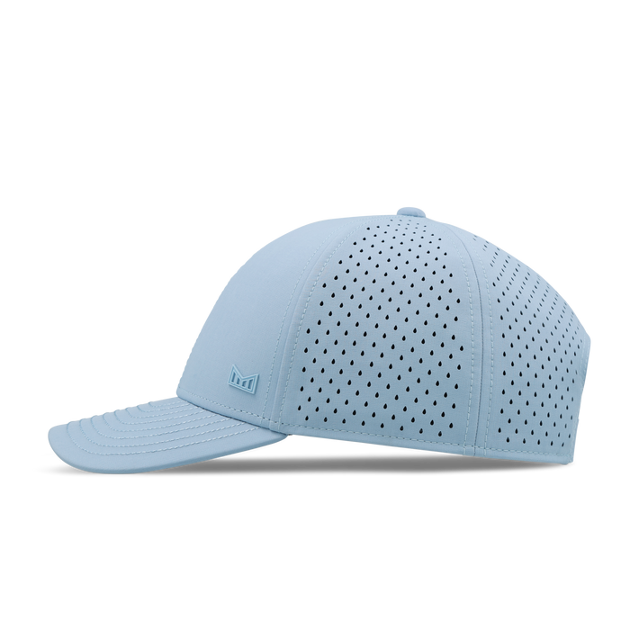 The side view of the melin  Vintage Fit in  Cashmere Blue