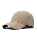 The front, angled view of the melin A-Game Icon Hydro  Vintage Fit in  Khaki