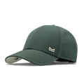The angled view of the melin Vintage Fit A-Game Icon Hydro hat in misty trails