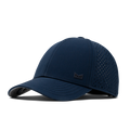 The front, angled view of the melin A-Game Icon Hydro  Vintage Fit in  Navy
