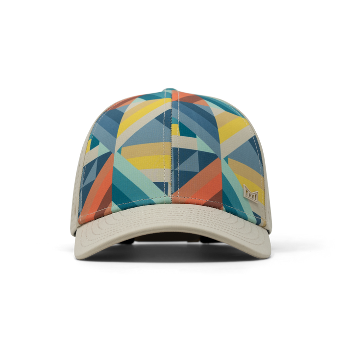 The front view of the melin Vintage Fit A-Game Icon Hydro  in  Prismatic