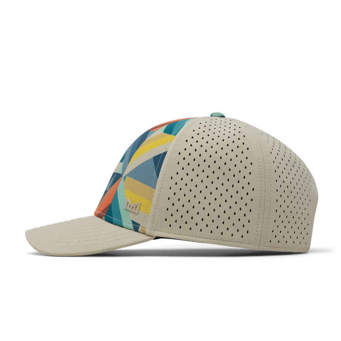 The side view of the melin Vintage Fit A-Game Icon Hydro  in  Prismatic