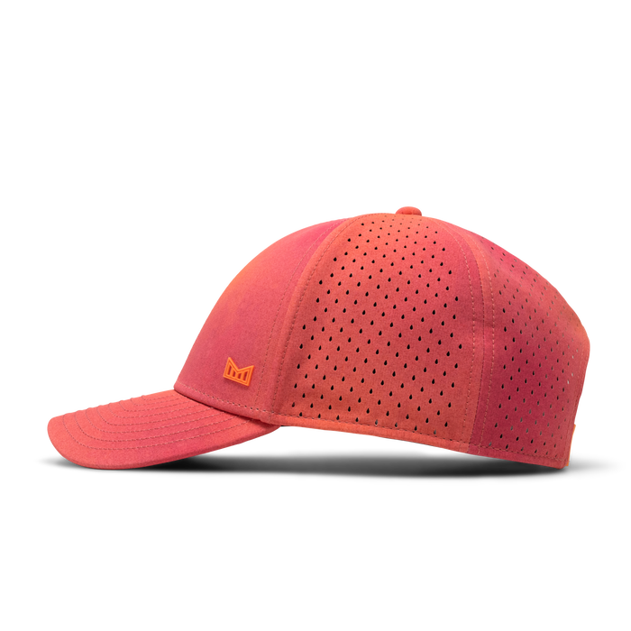 The side view of the melin A-Game Icon Hydro  Vintage Fit in Sunset Aura