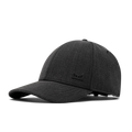 The front, angled view of the melin A-Game Icon Thermal  Vintage Fit in Black Denim