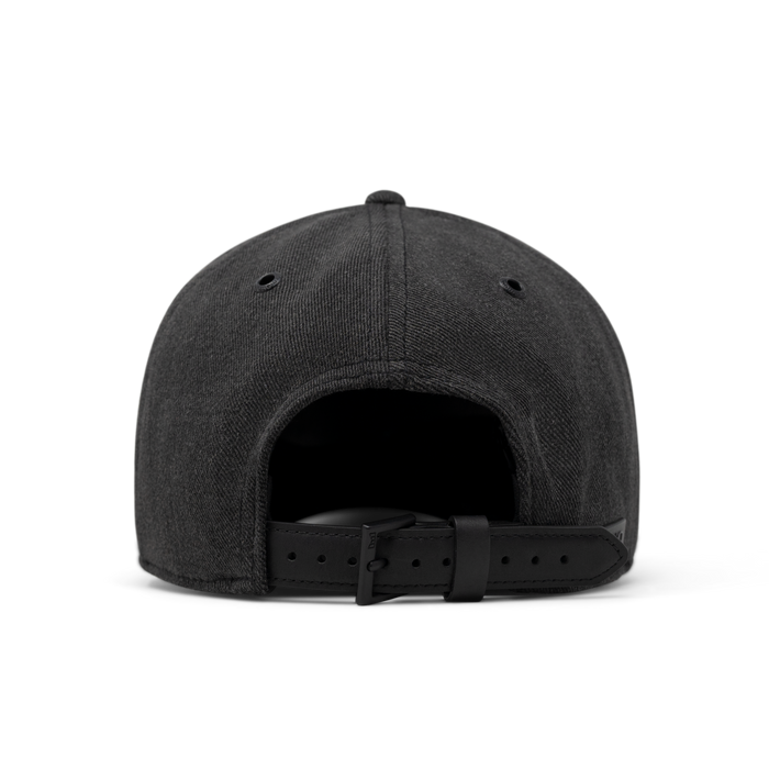 The back view of the melin A-Game Icon Thermal  Vintage Fit in Black Denim