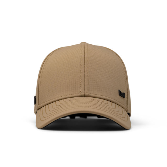 The front view of the melin A-Game Icon Thermal  Vintage Fit in Khaki