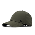 The front, angled view of the melin A-Game Icon Thermal  Vintage Fit in Military