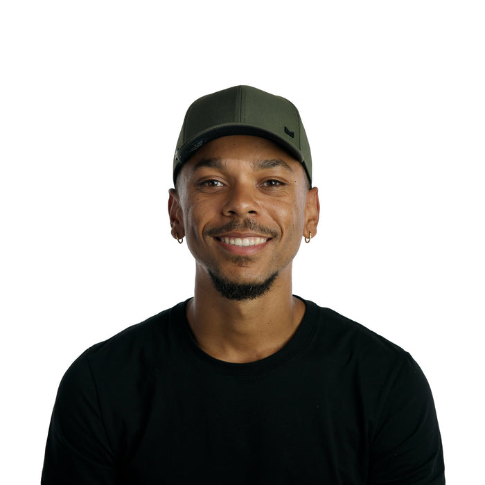 The model-image of the Melin Vintage Fit A-Game Icon Thermal hat in Military