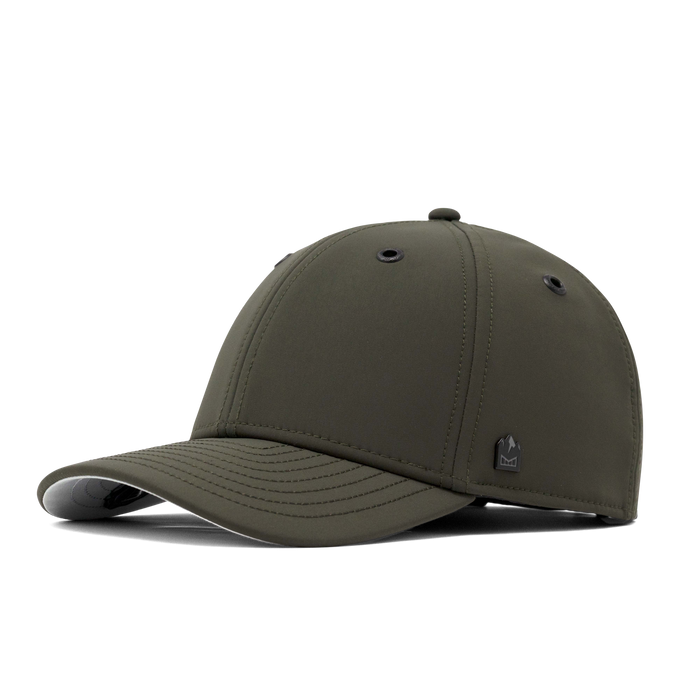 The angled view of melin's A-Game Infinite Thermal - Pine Green