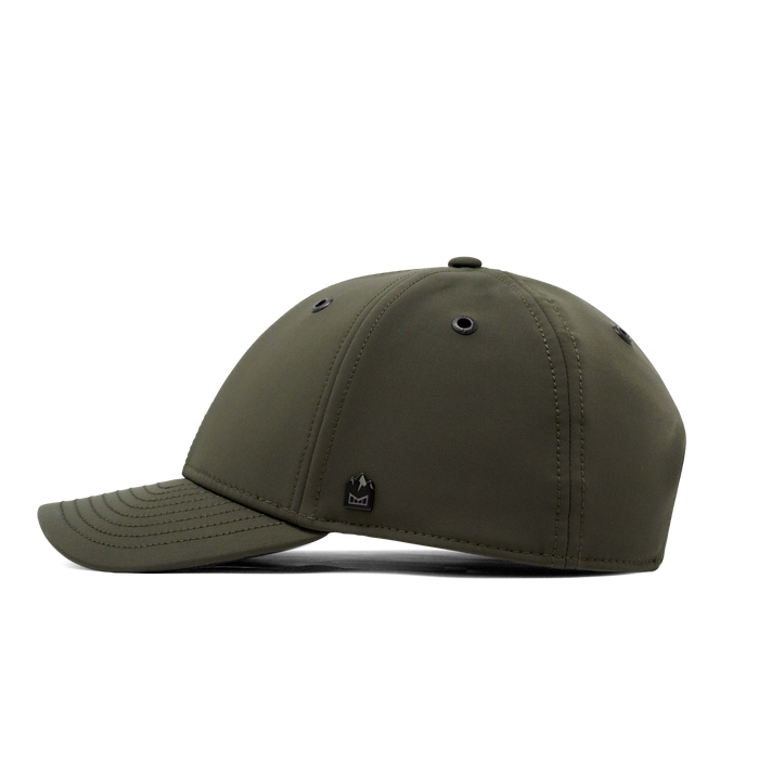 The side view of melin's A-Game Infinite Thermal - Pine Green