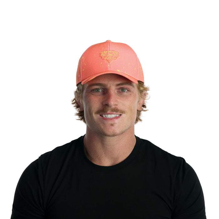 The model-image of the Melin Vintage Fit A-Game Neon Hydro hat in Infrared