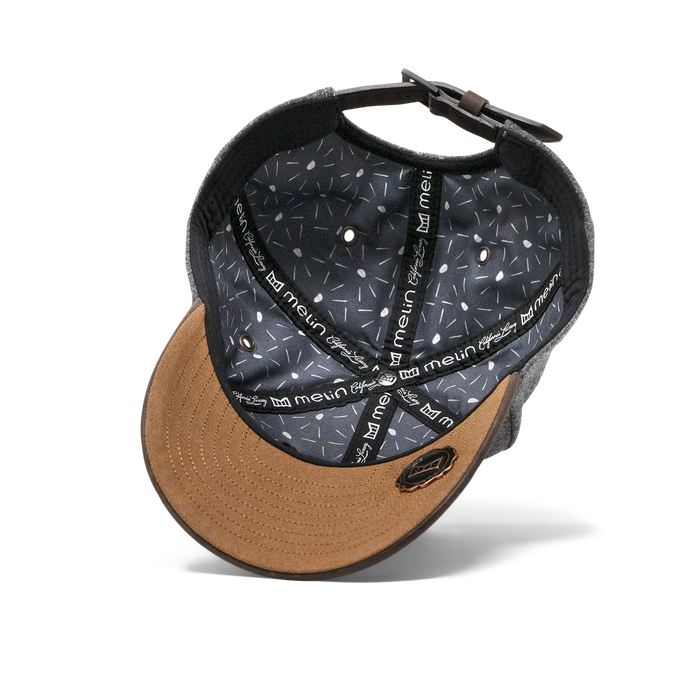 The insidd view of melin's A-Game Scout Thermal - Heather Grey