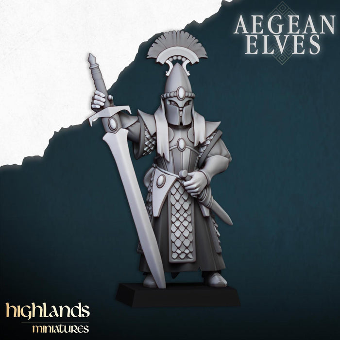 Aegean Elf Swords of Messara - Highlands Miniatures