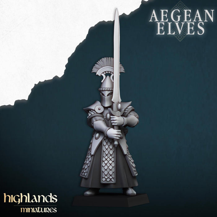 Aegean Elf Swords of Messara - Highlands Miniatures