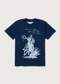 AFTER ALL IS SAID TSHIRT - WASHEDNAVY