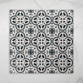 Airlie Mid Blue Matt Cushioned Edge Porcelain Tile 200x200mm online at The Blue Space