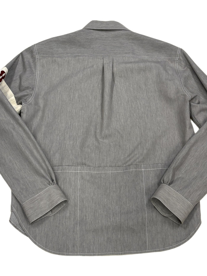 AK/PR/LOT2/SHRT058 4-pocket cycle jersey shirts - 1984 - GREY