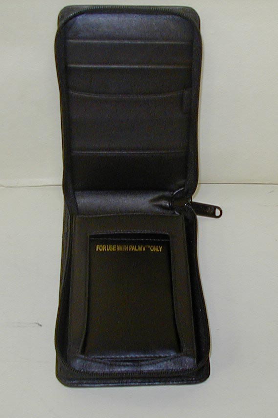 ALDA Napa Leather North/South Zip PDA Case 011678