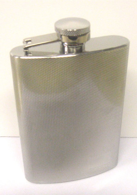 ALDA Passage2 Stainless Steel Check Pattern 6oz Flask  2300J4-6