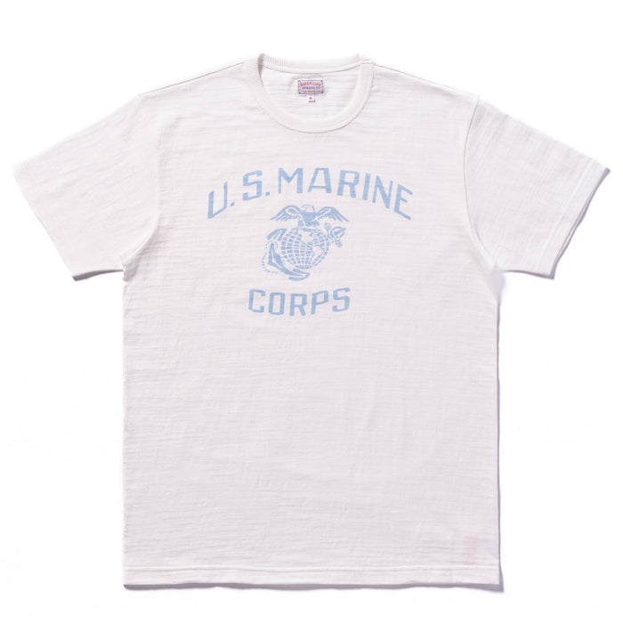 AMERICAN ATHLETIC TEE / U.S. MARINE CORPS - MILK