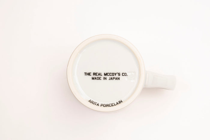 ARITA PORCELAIN COFFEE MUG / USN - WHITE
