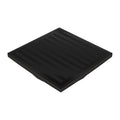 ART Australia Organics Slotted Floor Waste 100mm Matte Black - The Blue Space
