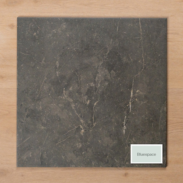 Avalon Charcoal External P5 Porcelain Tile 450x450mm - The Blue Space