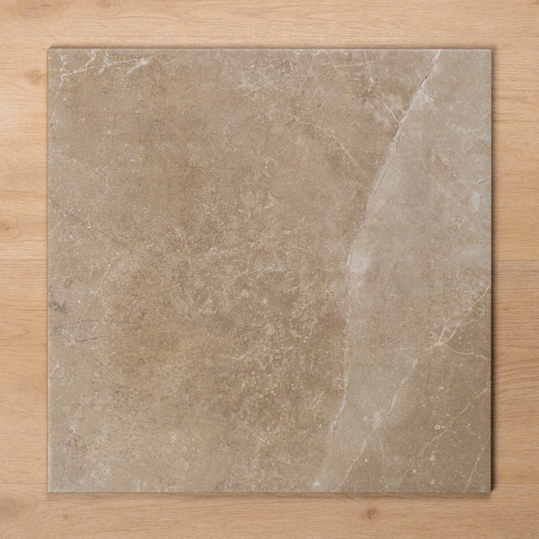 Avalon Greige Matt P2 Porcelain Tile 450x450mm - The Blue Space